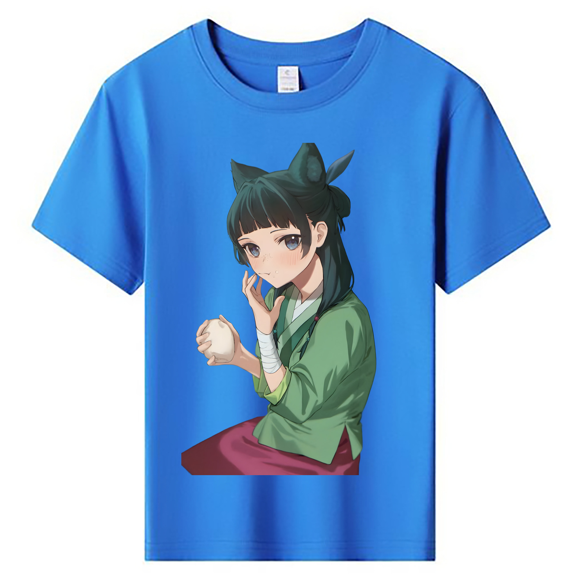 （画像用） 薬屋のひとりごと The Apothecary Diaries 綿100％キッズTシャツ（フロントプリント）